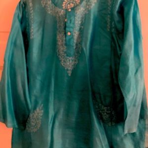 Silk Tunic Top